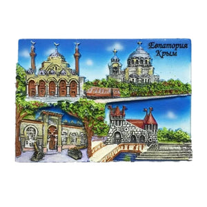 Crimea Russia Fridge Magnet 3D Resin