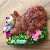 Russia Fridge Magnet 3D Resin