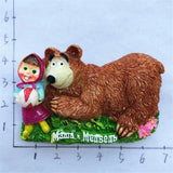 Russia Fridge Magnet 3D Resin