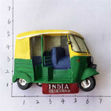 New Delhi Rickshaw India Fridge Magnet 3D Resin