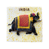 Elephant India Fridge Magnet 3D Resin