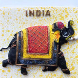 Elephant India Fridge Magnet 3D Resin