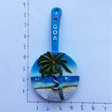 Goa India Fridge Magnet 3D Resin