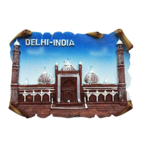 New Delhi India Fridge Magnet 3D Resin