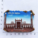 New Delhi India Fridge Magnet 3D Resin