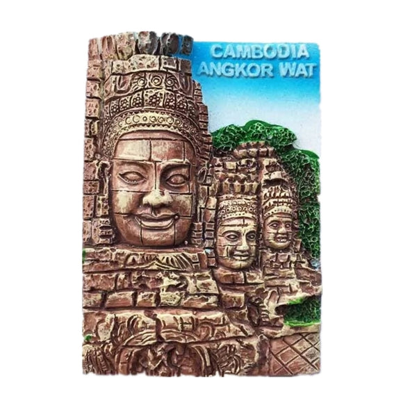 Angkor Wat Cambodia Fridge Magnet 3D Resin