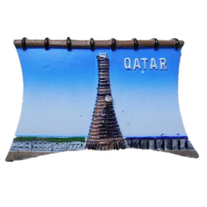 Doha Tower Qatar Fridge Magnet 3D Resin