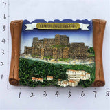 Krak des Chevaliers Castle Syria Fridge Magnet 3D Resin