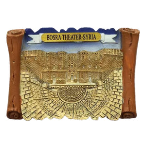 Bosra Theater Syria Fridge Magnet 3D Resin