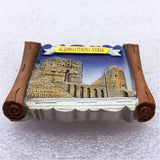 Aleppo Citadel Syria Fridge Magnet 3D Resin