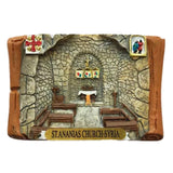 Church Damascus Syria Fridge Magnet 3D Resin