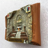 Church Damascus Syria Fridge Magnet 3D Resin