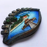 Maldives Fridge Magnet 3D Resin