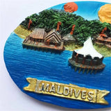 Maldives Fridge Magnet 3D Resin