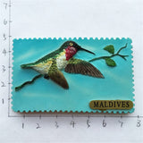 Maldives Fridge Magnet 3D Resin