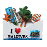 Maldives Fridge Magnet 3D Resin