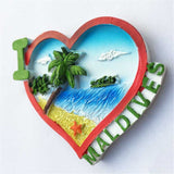 Maldives Fridge Magnet 3D Resin