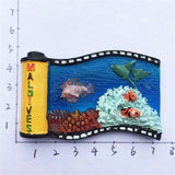 Maldives Fridge Magnet 3D Resin