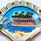 Maldives Fridge Magnet 3D Resin