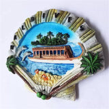 Maldives Fridge Magnet 3D Resin