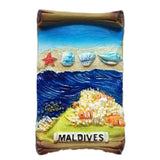 Maldives Fridge Magnet 3D Resin