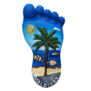 Maldives Fridge Magnet 3D Resin