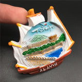 Alanya Turkey Fridge Magnet 3D Resin