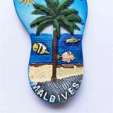 Maldives Fridge Magnet 3D Resin