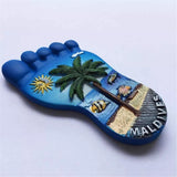 Maldives Fridge Magnet 3D Resin