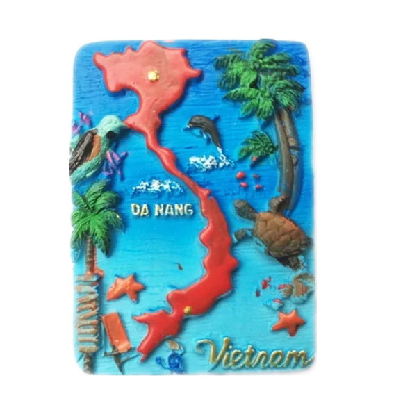 Nha Trang Vietnam Fridge Magnet 3D Resin