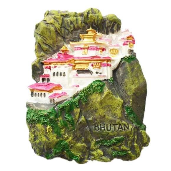 Bhutan Fridge Magnet 3D Resin