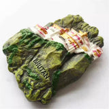 Bhutan Fridge Magnet 3D Resin