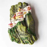 Bhutan Fridge Magnet 3D Resin