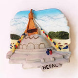 Kathmandu Nepal Fridge Magnet 3D Resin