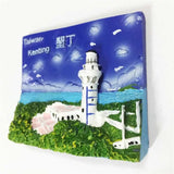 Kenting Taiwan China Fridge Magnet 3D Resin