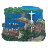 Rio de Janeiro Brazil Fridge Magnet 3D Resin