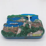 Rio de Janeiro Brazil Fridge Magnet 3D Resin