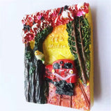 Mount Ali Taiwan China Fridge Magnet 3D Resin