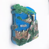 Rio de Janeiro Brazil Fridge Magnet 3D Resin