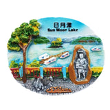 Sun Moon Lake Taiwan China Fridge Magnet 3D Resin