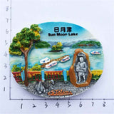 Sun Moon Lake Taiwan China Fridge Magnet 3D Resin