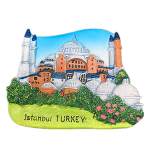 Istanbul Turkey Fridge Magnet 3D Resin