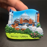 Istanbul Turkey Fridge Magnet 3D Resin