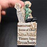 Time Square New York USA America Fridge Magnet 3D Resin