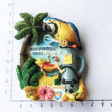 Cancun Mexico Fridge Magnet 3D Resin