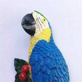 Macaw Brazil Fridge Magnet 3D Resin