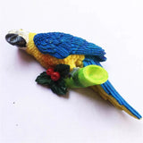 Macaw Brazil Fridge Magnet 3D Resin