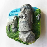 Easter Island Moai Statue Chile Fridge Magnet 3D Resin