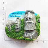 Easter Island Moai Statue Chile Fridge Magnet 3D Resin