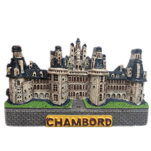 Chambord France Fridge Magnet 3D Resin